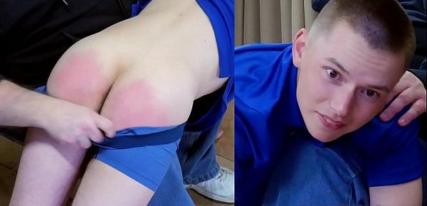  18 Year Old Straight Virgin Spanked for the First Time - and by a Gay Man!